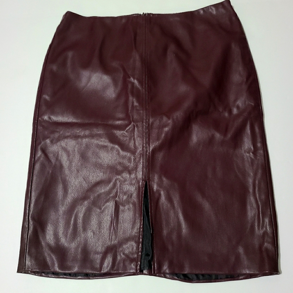 Worthington Leather skirt